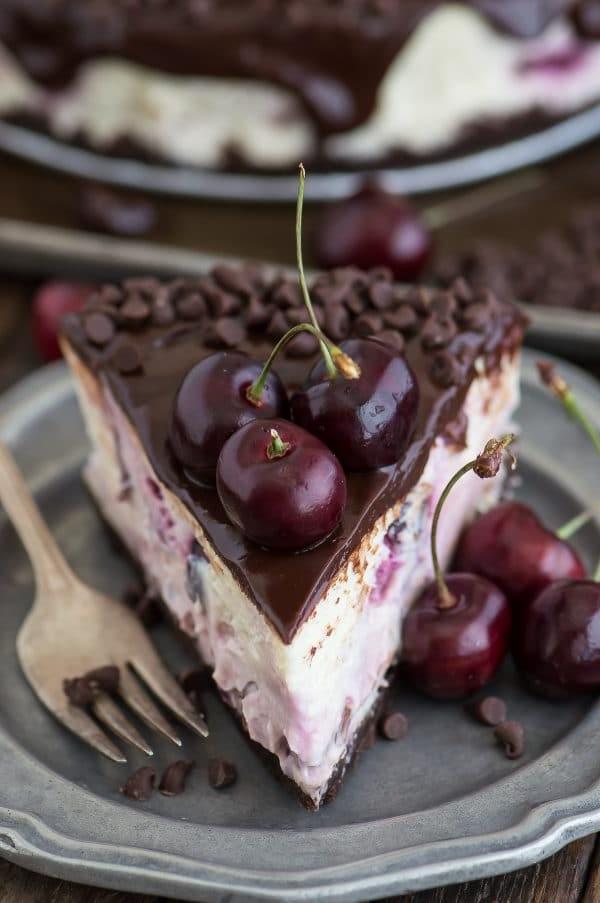 Ciliegie fresche per cheesecake