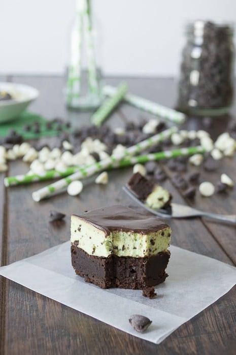 Brownies pronti per essere serviti