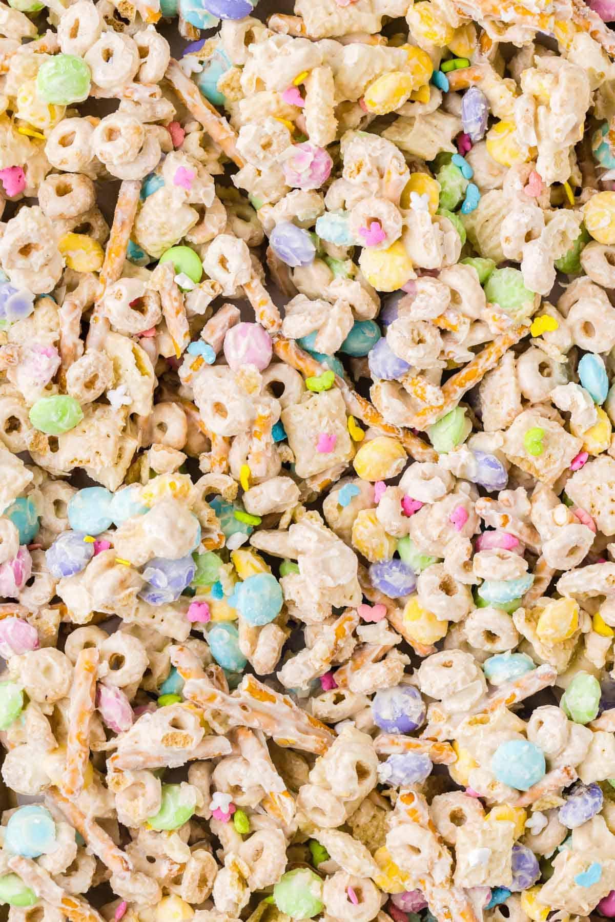 Esca per conigli 9 Primo piano dello snack mix 'Bunny Bait'