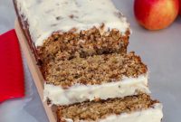 Brown Butter Glazed Apple Walnut Loaf