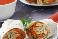 Easy Healthy Leftover Turkey Wraps