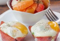 Lightened Up Eggs Benedict WW Friendly