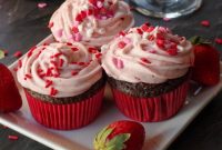 Effortless Elegance Red Wine Chocolate Cupcakes