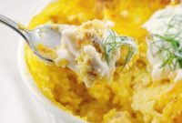 Effortless Frozen Pierogi Breakfast Casserole