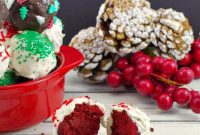 Festive Red Velvet Brownie Bites