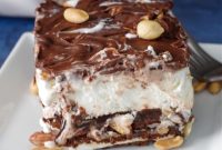 Effortless Buster Bar Ice Cream Cake