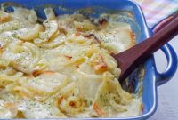 Classic Scalloped Potatoes Without Cheese