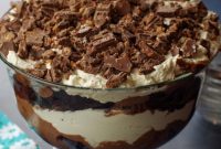 Kahlua-Spiked Death by Chocolate Trifle