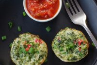 Vibrant Roasted Red Pepper Egg White Bites