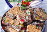 Yuletide Gingerbread Chocolate Bark