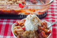 Grandma’s Rhubarb Crumble