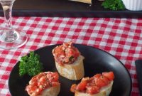 Luciano’s Baguette Bruschetta