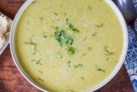 Wholesome Zucchini Potato Dill Soup