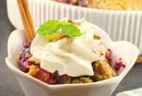 Year-Round Zesty Triple Berry Crisp