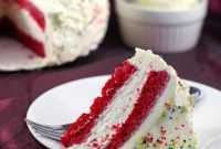 Decadent Red Velvet Ice Cream Cake