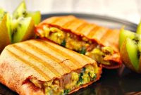 Plant-Powered Mediterranean Breakfast Burritos