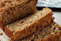 Wholesome Carrot Loaf