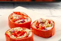 Chicken Tortilla Swirls
