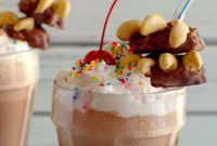 Decadent Bear Claw Chocolate Milkshake