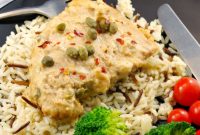 Creamy Mustard Caper Pork