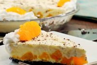 Vegan Orange Vanilla Dream Pie