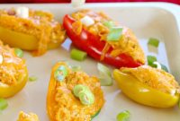 Zesty Buffalo Chicken Pepper Poppers