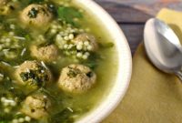 Simple Italian Wedding Soup with a Frozen Meatball Shortcut
