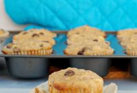 Wholesome Banana Pineapple Chocolate Chip Muffins