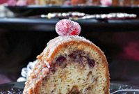 Jammy Cranberry Coffee Cake