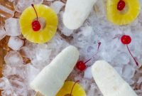 Cool & Creamy Virgin Pina Colada Pops