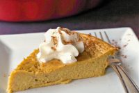 Guilt-Free Crustless Pumpkin Pie