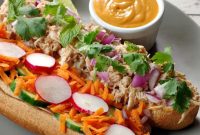 Effortless Slow Cooker Chicken Banh Mi