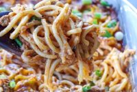 Million Dollar Spaghetti Made Healthy
