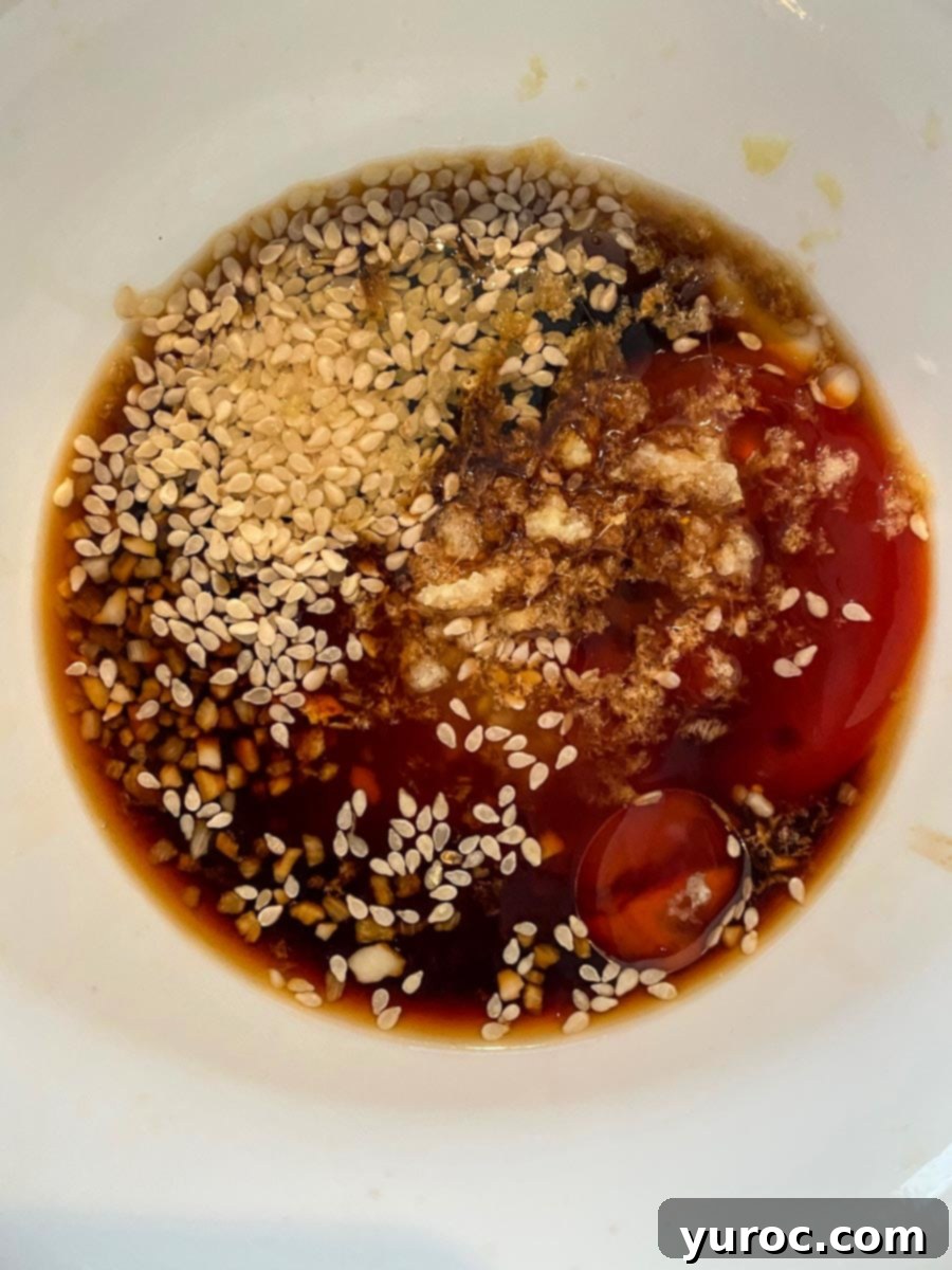 ingredients for sauce