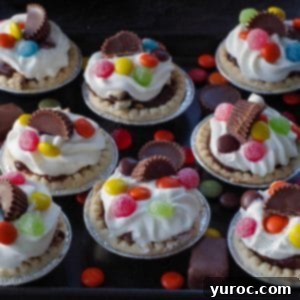 Halloween Candy Remix Tarts 11 8 Leftover Halloween Candy Tarts on a black platter with candy