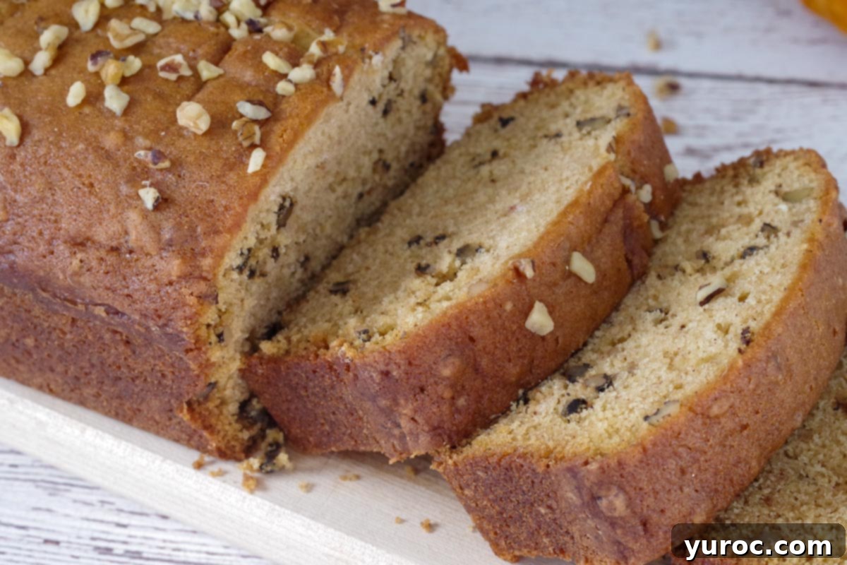Unlock the Secrets of Whole Pumpkin Cooking and Homemade Purée 3 close up of sliced pumpkin loaf on cutting board