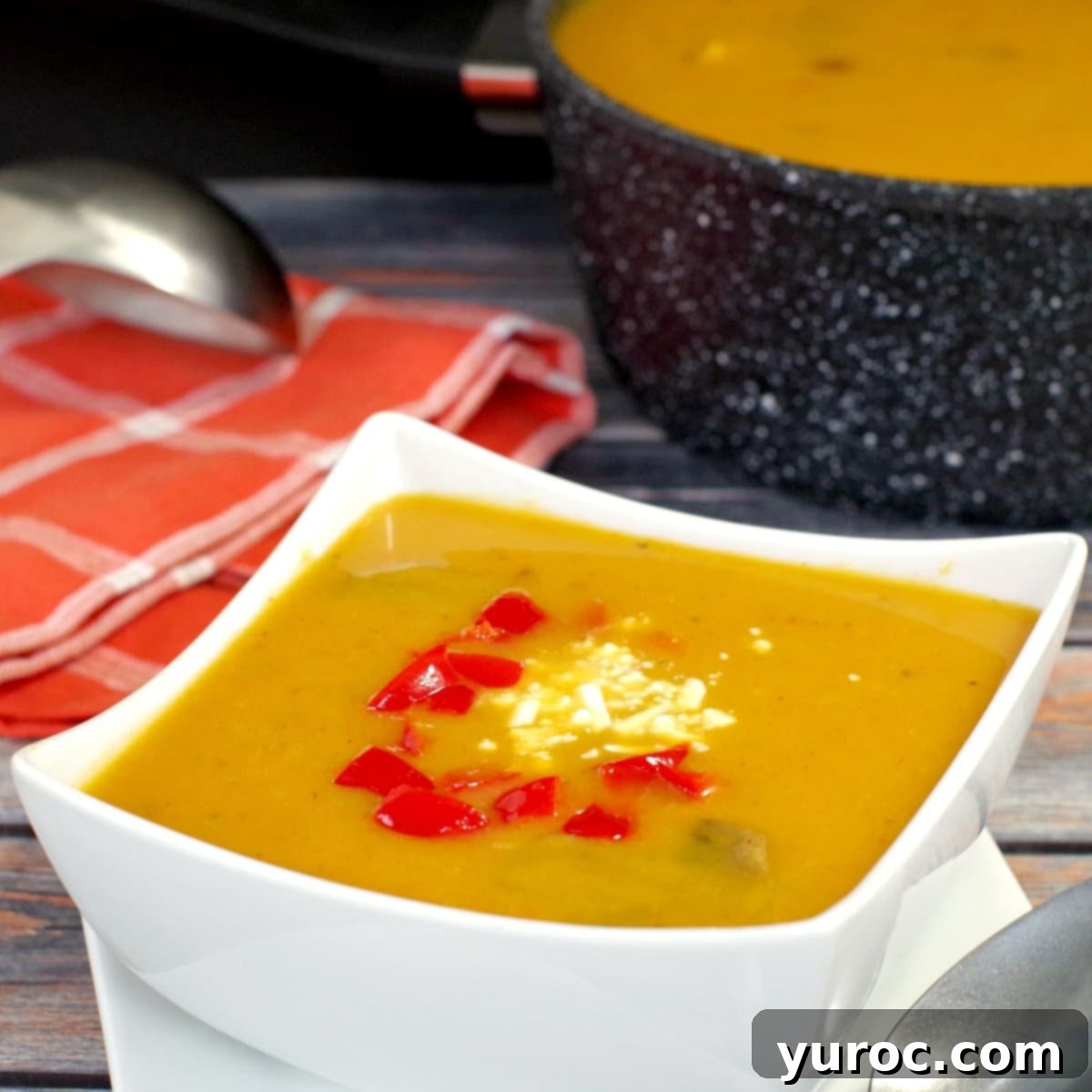 Unlock the Secrets of Whole Pumpkin Cooking and Homemade Purée 4 Pumpkin soup in white bowl
