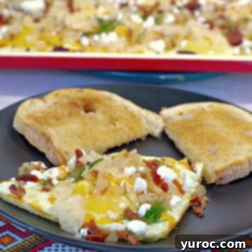 Sheet pan Ukrainian style eggs on plate with eggs on sheet pan in background