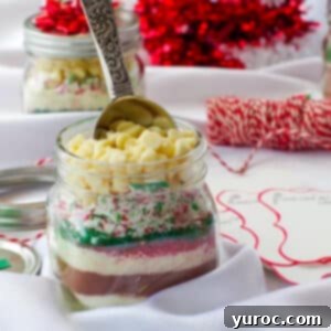 hot cocoa mix in a jar with a scoop in it