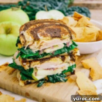 sandwich on a cutting board