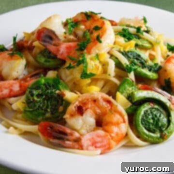 15 Creative Fiddlehead Dishes 15 fiddlehead shrimp scampi in a white dish