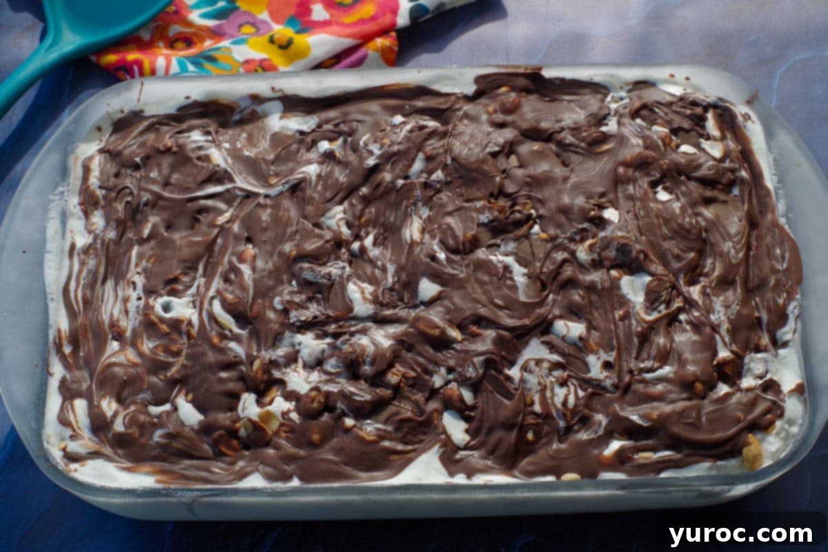 buster bar ice cream cake frozen