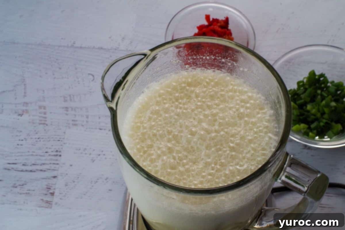 Vibrant Roasted Red Pepper Egg White Bites 5 egg whites and cheese blended together in blender