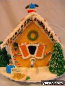 gingerbread birdhouse
