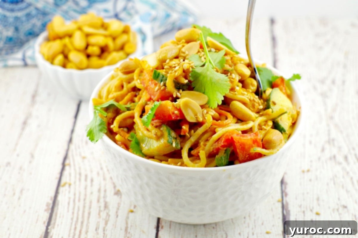 Leftover Spaghetti Peanut Salad 2 Vegan Peanut Pasta Salad - Foodmeanderings.com