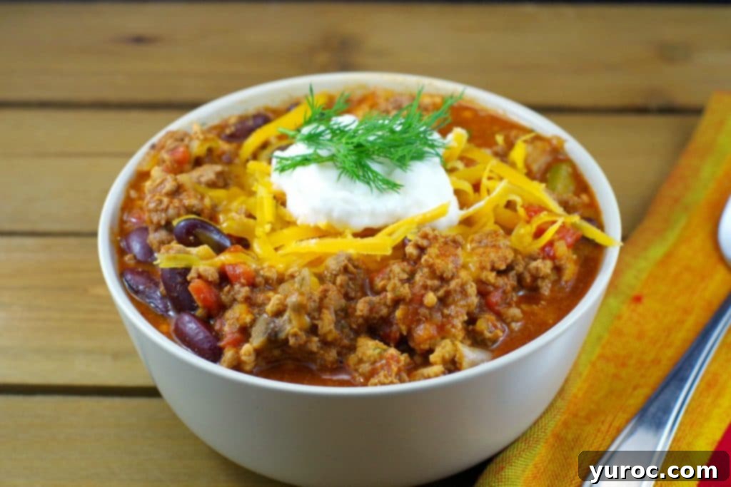 Pork & Beef Chili - quick and easy