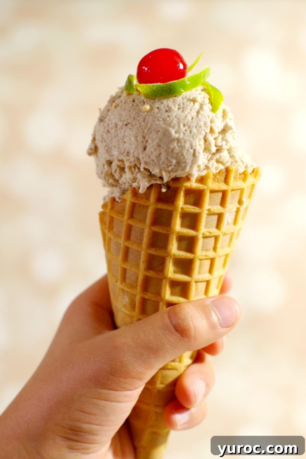 Vegan Nice Cream with tropical flavors, a healthy and easy dessert option.