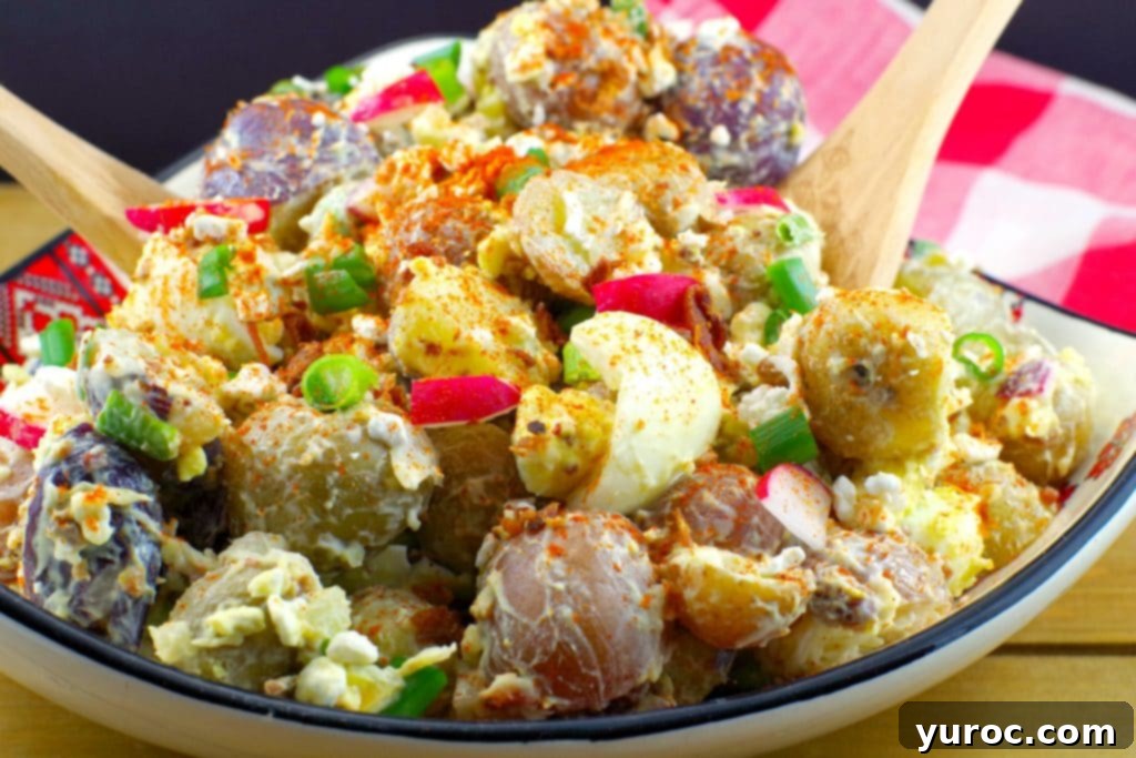 Pierogi Potato Salad, a summer BBQ favorite