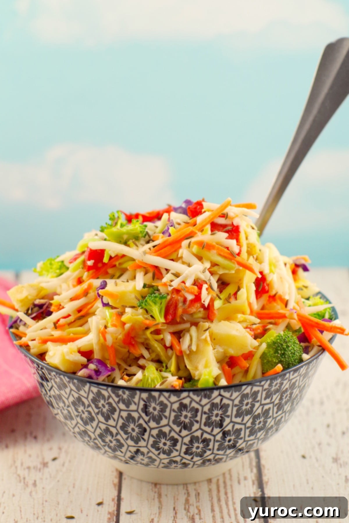 Zesty Artichoke Red Bell Pepper Slaw 7 Healthy Artichoke & Roasted Red Bell Pepper Coleslaw | Weight Watchers Friendly