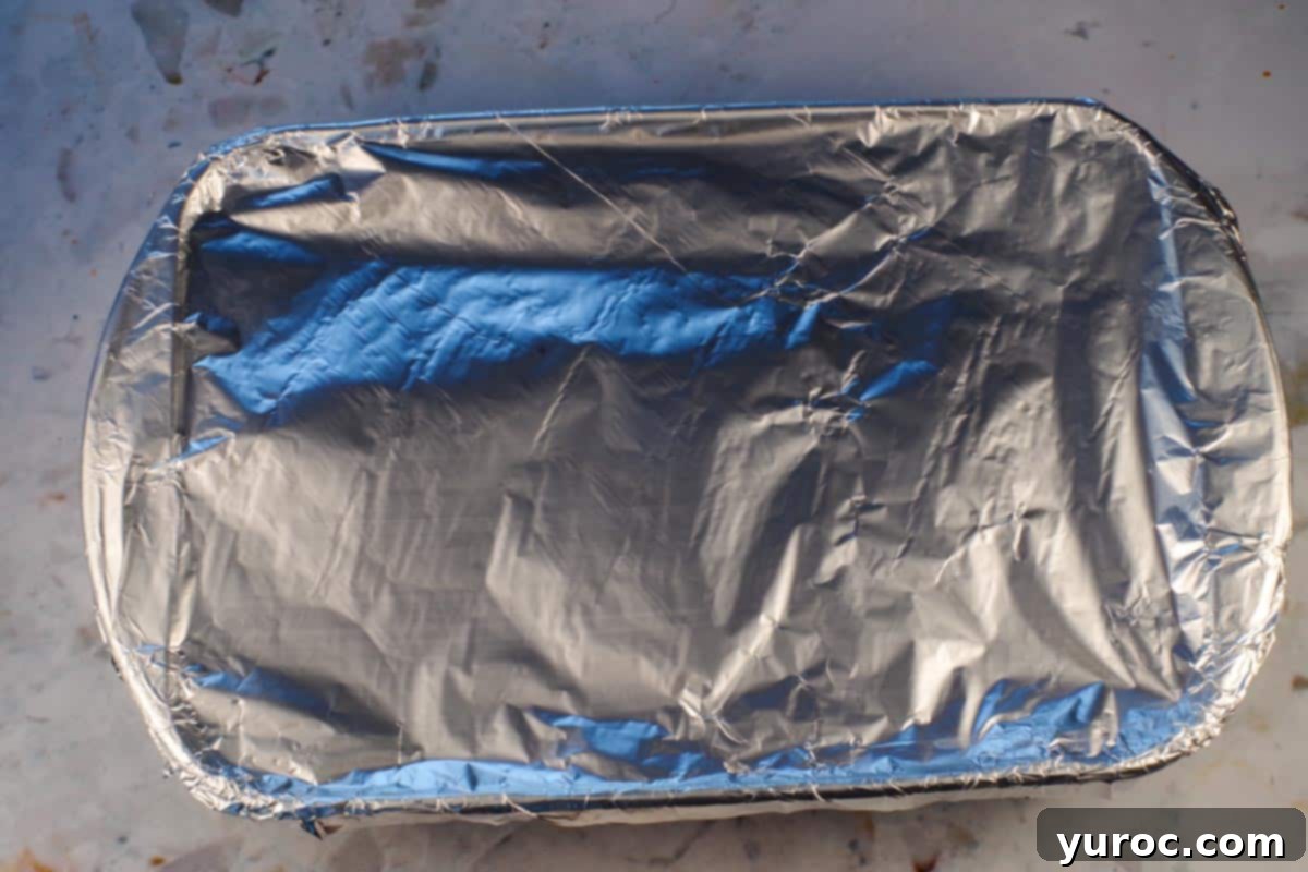 Prep-Ahead No-Boil Lasagna 12 Lasagna pan covered tightly with aluminum foil